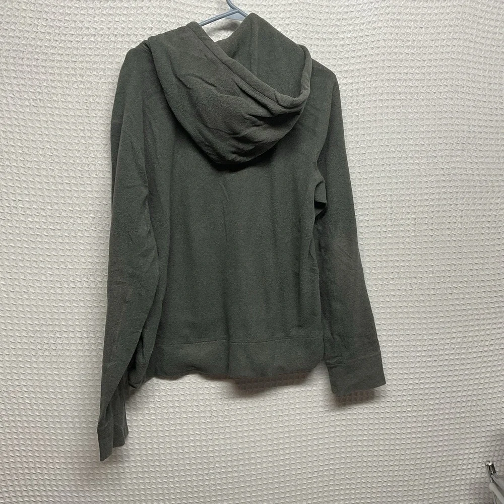 THE NORTH FACE Hoodie Men‎ Medium Gray Logo Pullover Sweatshirt Fleece Pocket